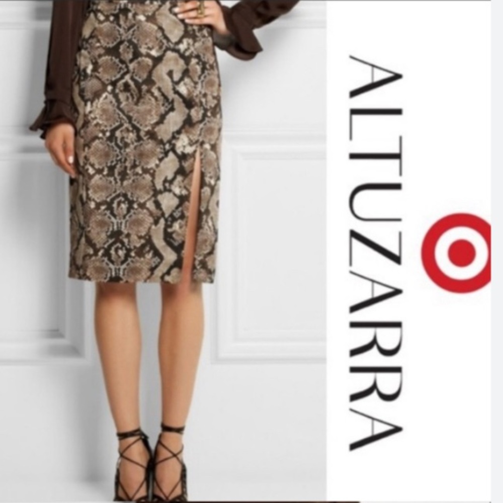Altuzarra for Target Snake Print Skirt NWT